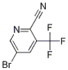 5-Bromo-3-(trifluoromethyl)picolinonitrile Structure,1214377-57-7Structure