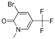 3-Bromo-1-methyl-5-(trifluoromethyl)pyridin-2(1h)-one Structure,1215205-35-8Structure