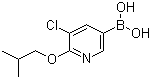 3-氯-2-異丁氧基吡啶-5-硼酸結(jié)構(gòu)式_1217500-89-4結(jié)構(gòu)式