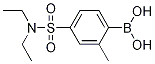 4-(N,N-二乙基磺?；?-2-甲基苯硼酸結(jié)構(gòu)式_1217501-54-6結(jié)構(gòu)式