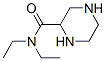2-Piperazinecarboxamide,n,n-diethyl-(9ci) Structure,121885-08-3Structure