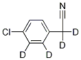 氯苯乙腈-D4氘代結(jié)構(gòu)式_1219804-00-8結(jié)構(gòu)式