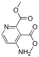 Dimethyl4-aminopyridine-2,3-dicarboxylateStructure,122475-56-3Structure Dimethyl4-aminopyridine-2,3-dicarboxylate Structure,122475-56-3Structure