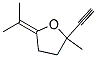 (9ci)-2-乙炔四氫-2-甲基-5-(1-甲基亞乙基)-呋喃結(jié)構(gòu)式_124099-75-8結(jié)構(gòu)式