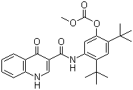 2,4-Di-tert-butyl-5-(4-oxo-1,4-dihydroquinoline-3-carboxamido)phenyl methyl carbonateStructure,1246213-45-5Structure 2,4-Di-tert-butyl-5-(4-oxo-1,4-dihydroquinoline-3-carboxamido)phenyl methyl carbonate Structure,1246213-45-5Structure