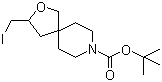 N-BOC-3-(碘甲基)-2-噁-8-氮雜螺[4.5]癸烷結(jié)構(gòu)式_1250998-93-6結(jié)構(gòu)式