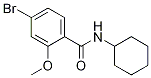 N-環(huán)己基-4-溴-2-甲氧基苯甲酰胺結構式_1257665-02-3結構式