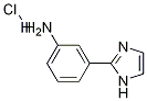 3-(2-咪唑)苯胺鹽酸鹽結(jié)構(gòu)式_1261269-04-8結(jié)構(gòu)式