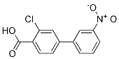 3-氯-3-硝基-[1,1-聯(lián)苯]-4-羧酸結(jié)構(gòu)式_1261894-36-3結(jié)構(gòu)式