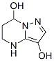 4,5,6,7-四氫-吡唑并[1,5-a]嘧啶-3,7-二醇結(jié)構(gòu)式_126352-74-7結(jié)構(gòu)式