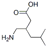 3-(Aminomethyl)-5-methylhexanoic acid Structure,128013-69-4Structure