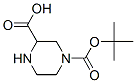 4-N-Boc-piperazine-2-carboxylic acid Structure,128019-59-0Structure