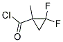 (9ci)-2,2-二氟-1-甲基-環(huán)丙烷羰酰氯結(jié)構(gòu)式_128146-92-9結(jié)構(gòu)式