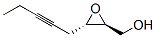 Oxiranemethanol, 3-(2-pentynyl)-, (2s-trans)-(9ci)Structure,129083-14-3Structure Oxiranemethanol, 3-(2-pentynyl)-, (2s-trans)-(9ci) Structure,129083-14-3Structure