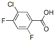 5-Chloro-2,4-difluorobenzoic acidStructure,130025-33-1Structure 5-Chloro-2,4-difluorobenzoic acid Structure,130025-33-1Structure