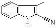1H-Indole-2-carbonitrile,3-methyl- Structure,13006-59-2Structure