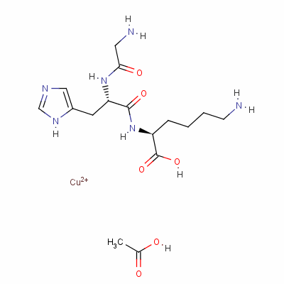 Prezatide copper acetateStructure,130120-57-9Structure Prezatide copper acetate Structure,130120-57-9Structure