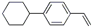 4-環(huán)己基苯乙烯結(jié)構(gòu)式_13020-34-3結(jié)構(gòu)式