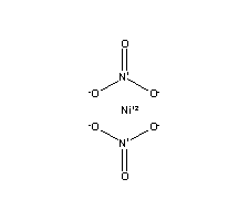 硝酸鎳(無水)結(jié)構(gòu)式_13138-45-9結(jié)構(gòu)式
