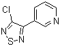 3-氯-4-(3-吡啶)-1,2,5-噻二唑結構式_131986-28-2結構式