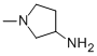 1-Methyl-3-PyrrolidinamineStructure,13220-27-4Structure 1-Methyl-3-Pyrrolidinamine Structure,13220-27-4Structure