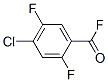 4-氯-2,5-二氟苯甲酰氟結(jié)構(gòu)式_132794-09-3結(jié)構(gòu)式