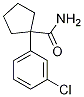 1-(3-氯苯基)環(huán)戊烷羧酰胺結(jié)構(gòu)式_1330750-31-6結(jié)構(gòu)式