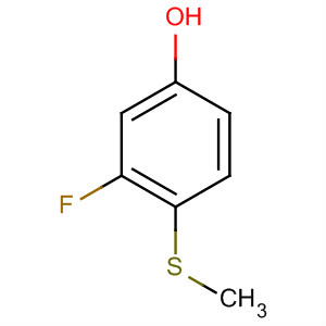3-Fluoro-4-(methylthio)phenolStructure,13333-79-4Structure 3-Fluoro-4-(methylthio)phenol Structure,13333-79-4Structure