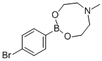 4-Bromobenzeneboronic acid n-methyldiethanolamine ester Structure,133468-58-3Structure