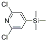 (9CI)-2,6-二氯-4-(三甲基甲硅烷基)-吡啶結構式_134031-23-5結構式