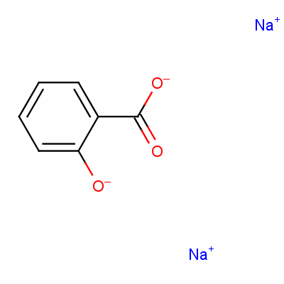 Disodium salicylateStructure,13639-21-9Structure Disodium salicylate Structure,13639-21-9Structure