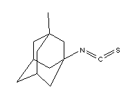 3-Methyl-1-adamantylisothiocyanateStructure,136860-48-5Structure 3-Methyl-1-adamantylisothiocyanate Structure,136860-48-5Structure