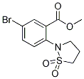 5-溴-2-(1,1-二氧化物異噻唑啉-2-基)苯甲酸甲酯結(jié)構(gòu)式_1373232-33-7結(jié)構(gòu)式