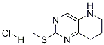 2-(甲基硫代)-5,6,7,8-四氫吡啶并[3,2-d]嘧啶鹽酸鹽結構式_1375064-63-3結構式