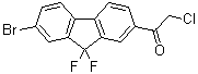 1-(7-Bromo-9,9-difluoro-9h-fluoren-2-yl)-2-chloroethanoneStructure,1378387-81-5Structure 1-(7-Bromo-9,9-difluoro-9h-fluoren-2-yl)-2-chloroethanone Structure,1378387-81-5Structure