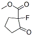 (9ci)-1-氟-2-氧代-環(huán)戊烷羧酸甲酯結(jié)構(gòu)式_141420-01-1結(jié)構(gòu)式