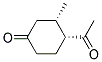順式-(9ci)-4-乙?；?3-甲基-環(huán)己酮結(jié)構(gòu)式_143392-14-7結(jié)構(gòu)式