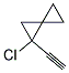 (9ci)-1-氯-1-乙炔-螺[2.2]戊烷結構式_143962-00-9結構式
