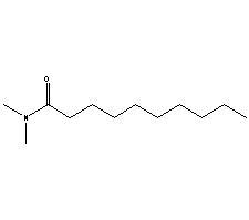 N,N-二甲基癸酰胺結(jié)構(gòu)式_14433-76-2結(jié)構(gòu)式