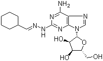 2-(Cyclohexylmethylidenehydrazino)adenosineStructure,144348-08-3Structure 2-(Cyclohexylmethylidenehydrazino)adenosine Structure,144348-08-3Structure
