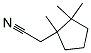 (9ci)-1,2,2-三甲基-環(huán)戊烷乙腈結(jié)構(gòu)式_145646-34-0結(jié)構(gòu)式