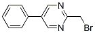 (9CI)-2-(溴甲基)-5-苯基嘧啶結構式_146976-19-4結構式