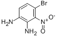 4-Bromo-3-nitrobenzene-1,2-diamine Structure,147021-89-4Structure