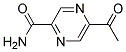 (9CI)-5-乙?；?吡嗪羧酰胺結(jié)構(gòu)式_147425-79-4結(jié)構(gòu)式