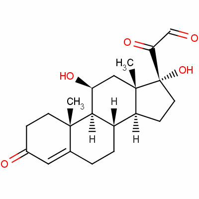 21-去氫皮質(zhì)醇結構式_14760-49-7結構式