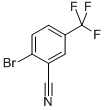 2-Bromo-5-(trifluoromethyl)benzonitrile Structure,1483-55-2Structure