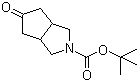 Tert-butyl 5-oxohexahydrocyclopenta[c]pyrrole-2(1h)-carboxylate Structure,148404-28-8Structure