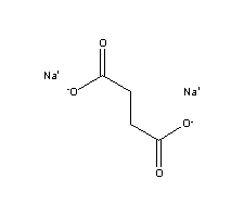 琥珀酸二鈉;琥珀酸鈉結(jié)構(gòu)式_150-90-3結(jié)構(gòu)式