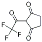 (9ci)-2-(三氟乙?；?-1,3-環(huán)戊烷二酮結(jié)構(gòu)式_151582-19-3結(jié)構(gòu)式