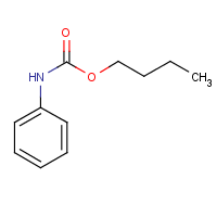 N-苯基氨基甲酸丁酯結構式_1538-74-5結構式